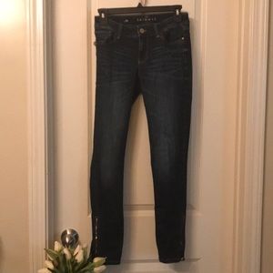 Whbm vegan leather denim skimmers